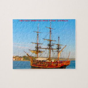 Historisch replica-zeilschip Sydney Legpuzzel