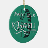 Historisch, Roswell, Georgia, Kerstmis, Ornament (Rechts)