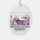 Historisch Route 66 Arizona General Store Waterver Keramisch Ornament (Rechts)