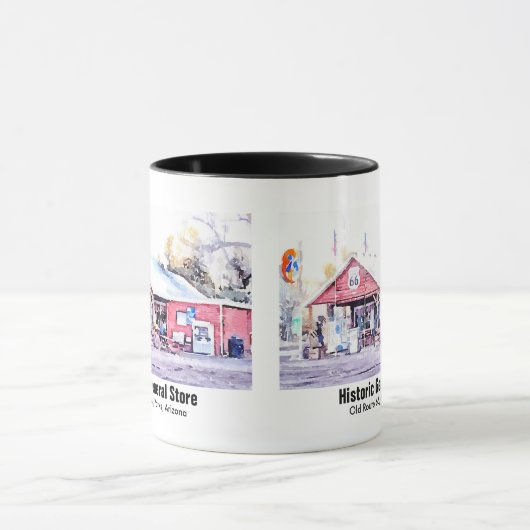 Historisch Route 66 Arizona General Store Waterver Mok (Midden)