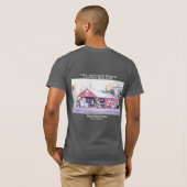 Historisch Route 66 Arizona General Store Waterver T-shirt (Achterkant volledig)