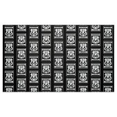 Historisch Route 66 Black Stof (Fat Quarter)