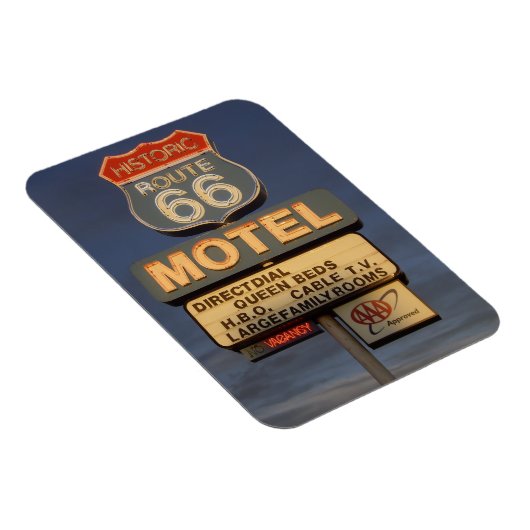 Historisch Route 66 Magnet Magneet (Rechterzijde)