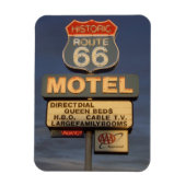 Historisch Route 66 Magnet Magneet (Verticaal)
