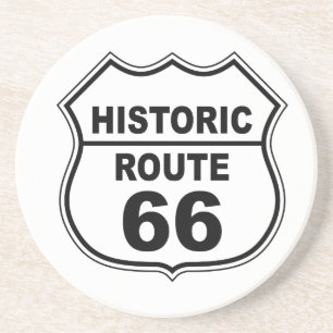 Historisch Route 66 Onderzetter