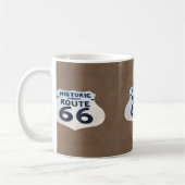 Historisch Route 66 Pavementteken Koffiemok (Links)