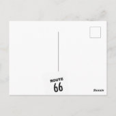 Historisch Route 66 Post Kaart (Achterkant)