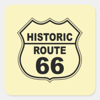 Historisch Route 66 Sticker