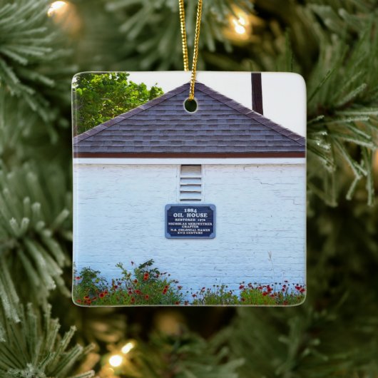Historisch Sanibel Light Oil House Ornament (Boom)
