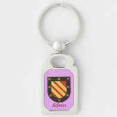 Historisch schild van Alferez Sleutelhanger (Voorkant)