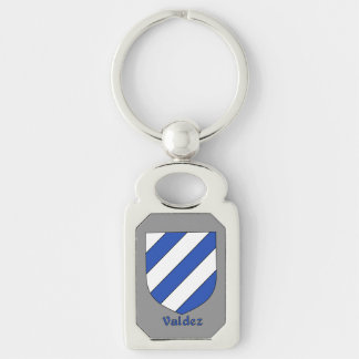 Historisch schild van Valdez Sleutelhanger