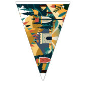 historisch-schilderij-afbeelden-bunting-banners vlaggetjes (Tweede vlag)