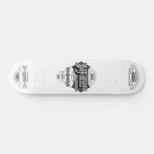 Historisch SF Deck Persoonlijk Skateboard (Horizontaal)