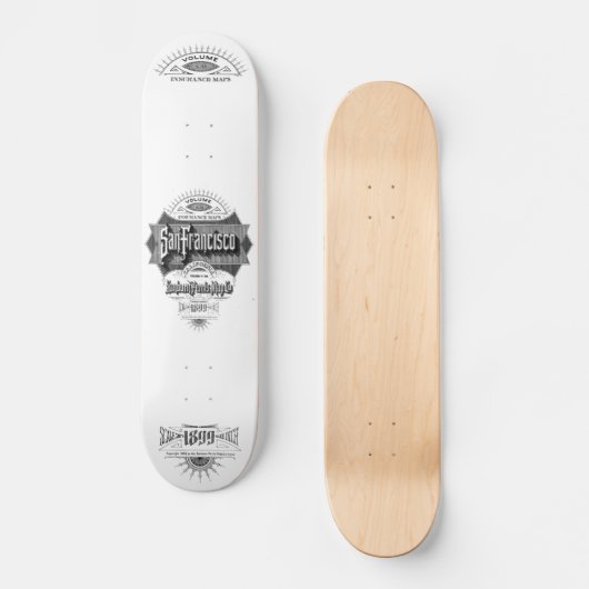 Historisch SF Deck Persoonlijk Skateboard (Voorkant)