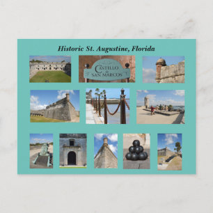 Historisch St. Augustine, Florida Briefkaart