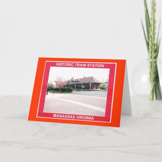 HISTORISCH STATION KAART (Voorkant)