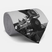 Historisch Stropdas, zwart en wit Stropdas (Opgerold)