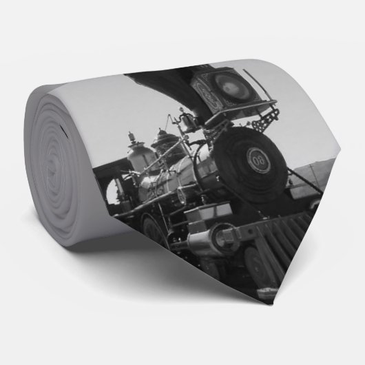 Historisch Stropdas, zwart en wit Stropdas (Opgerold)