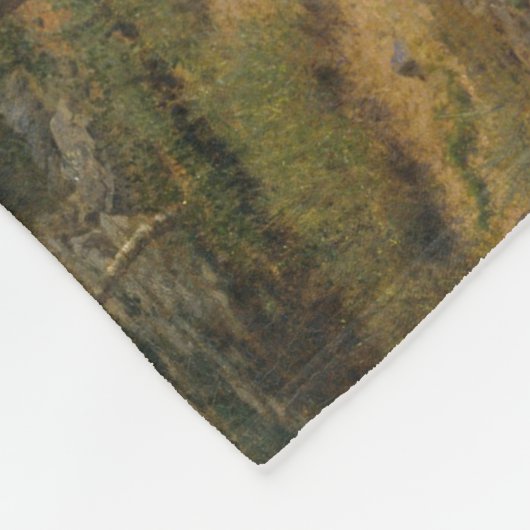 Historisch Tennessee Landschap Fleece Deken (Hoek)