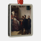 Historisch thema, 1872 metalen ornament (Rechts)