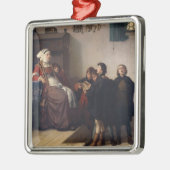 Historisch thema, 1872 metalen ornament (Links)