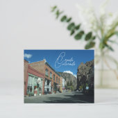 Historisch traject van Creede Colorado Briefkaart (Staand voorkant)