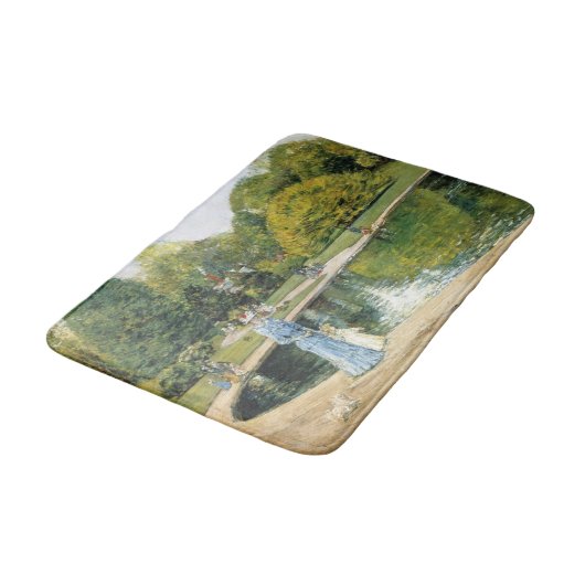 Historisch Uitzicht van Central Park (New York) Badmat (Gekanteld)