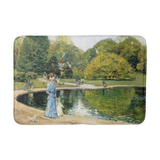 Historisch Uitzicht van Central Park (New York) Badmat (Voorkant)