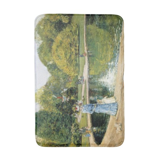 Historisch Uitzicht van Central Park (New York) Badmat (Voorkant Verticaal)