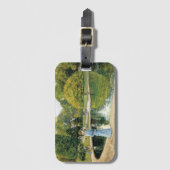 Historisch Uitzicht van Central Park (New York) Bagagelabel (Voorkant (verticaal))