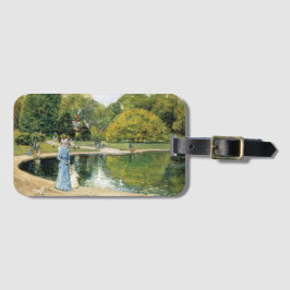 Historisch Uitzicht van Central Park (New York) Bagagelabel