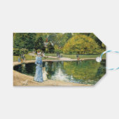 Historisch Uitzicht van Central Park (New York) Cadeaulabel (Voorkant (Horizontaal))