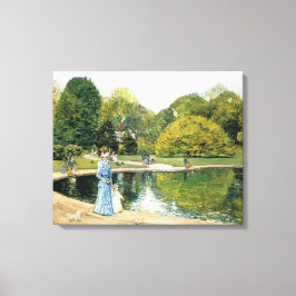 Historisch Uitzicht van Central Park (New York) Canvas Afdruk