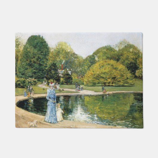 Historisch Uitzicht van Central Park (New York) Deurmat (Voorkant)