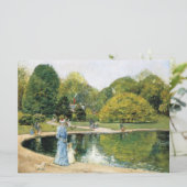 Historisch Uitzicht van Central Park (New York) Kaart (Staand voorkant)