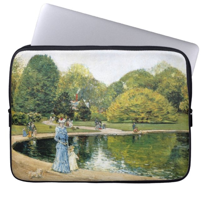 Historisch Uitzicht van Central Park (New York) Laptop Sleeve (Voorkant)
