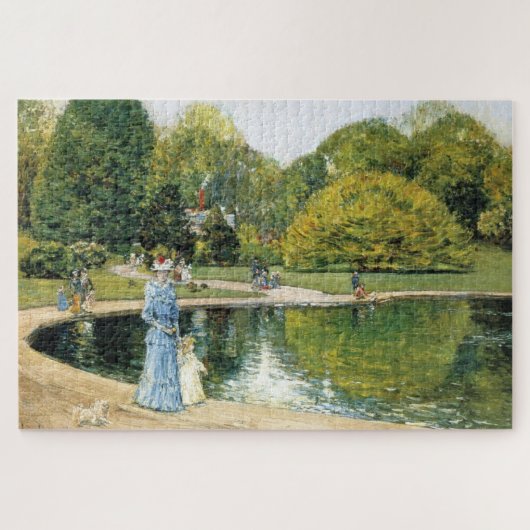 Historisch Uitzicht van Central Park (New York) Legpuzzel (Horizontaal)