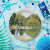 Historisch Uitzicht van Central Park (New York) Papieren Bordje (Feest)