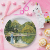 Historisch Uitzicht van Central Park (New York) Papieren Bordje (Feest)