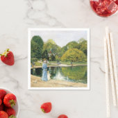 Historisch Uitzicht van Central Park (New York) Servet (Insitu)