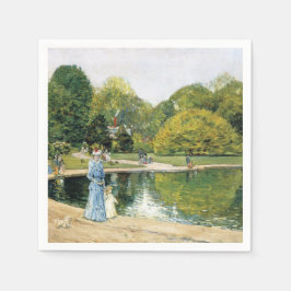 Historisch Uitzicht van Central Park (New York) Servet