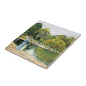 Historisch Uitzicht van Central Park (New York) Tegeltje (Zijkant)