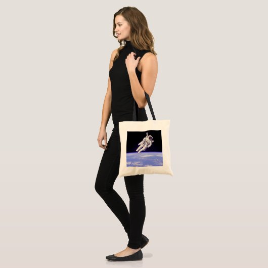 Historisch Untethered Space Walk Tote Bag (Voorkant (model))
