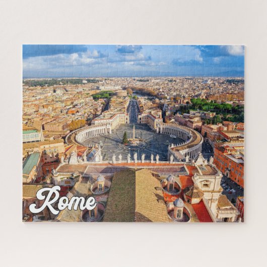 Historisch Vaticaanstad, Rome, Italië Legpuzzel (Horizontaal)