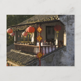 Historisch waterdorp Zhouzhuang, Zhouzhuang, Briefkaart