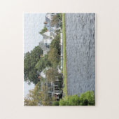 Historisch waterfront Homes, Edenton NC Puzzle Legpuzzel (Verticaal)