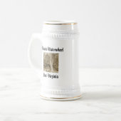 Historisch waterwiel bierpul (Voorkant links)