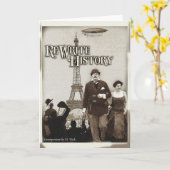 Historisch Wenskaart herschrijven Kaart (Gele Bloem)