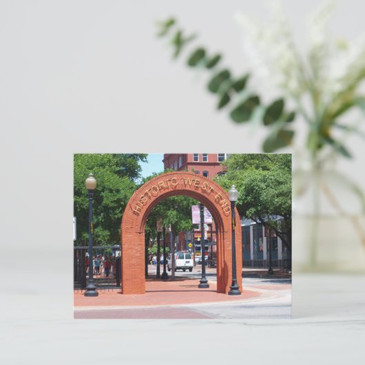 Historisch West End Briefkaart (Staand voorkant)
