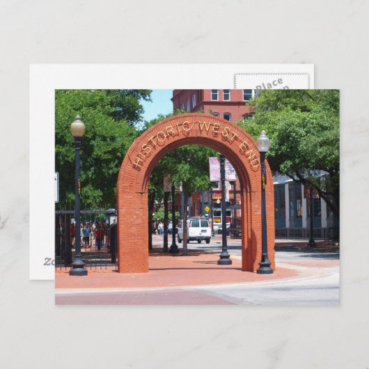 Historisch West End Briefkaart (Voorkant / Achterkant)